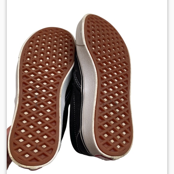 Van’s classic slip-on black white sneakers unisex Men’s 4.5 Women’s 6 - Picture 4 of 6